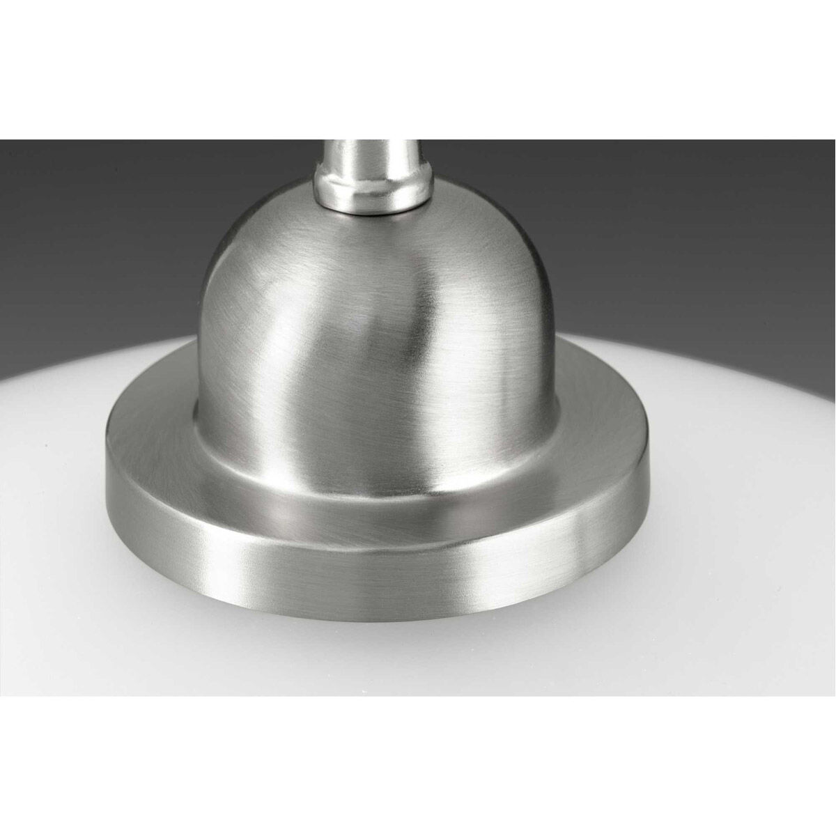 Classic Dome 1 Light 15 inch Brushed Nickel Pendant Ceiling Light